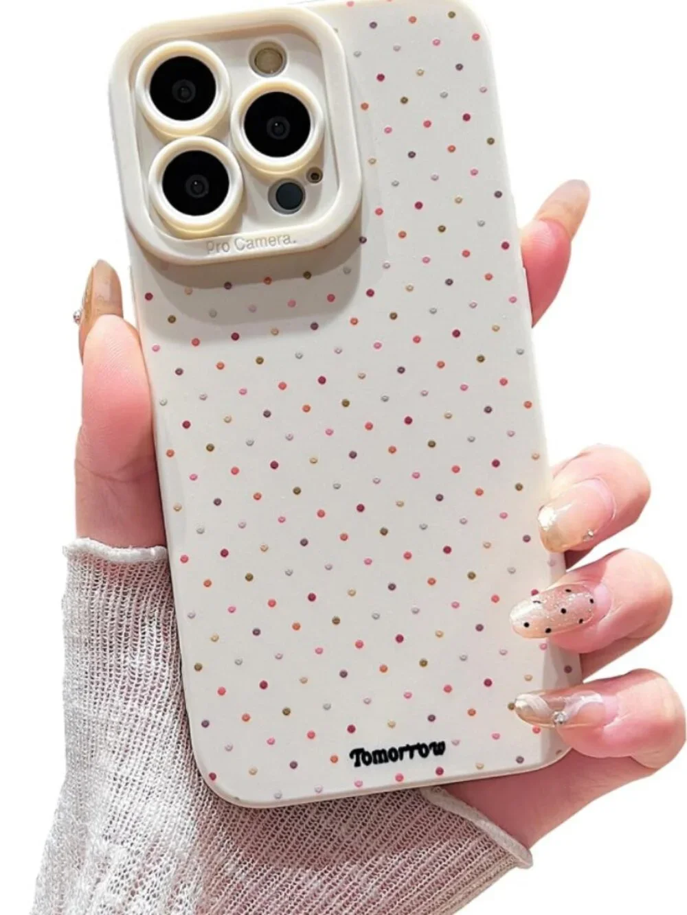 iPhone 15 Pro Max Polka Dot Phone Case